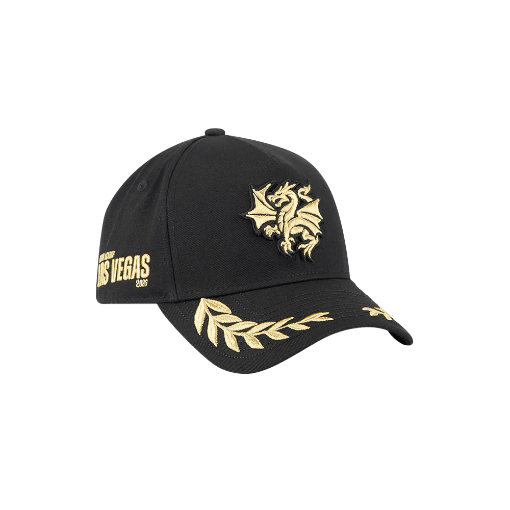New Era Dragons Vegas 9Forty Gold Laurel Wreath Cap - Image 2